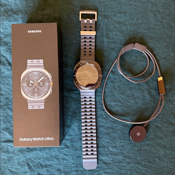 Galaxy Watch Ultra with Black Strap